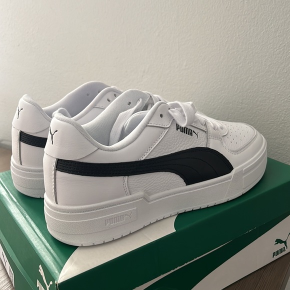 NWT Men's Puma CA Pro Classic Casual Sneakers - White & Black - 38019003 - Picture 7 of 13